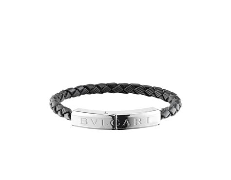 bvlgari mens bracelet|luxury men's leather bracelets.